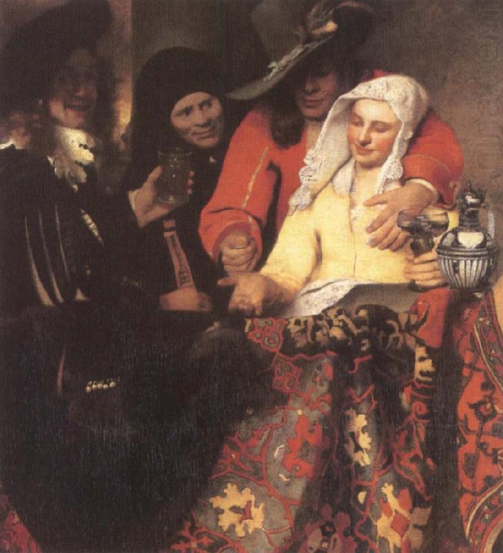 VERMEER VAN DELFT, Jan The Procuress china oil painting image